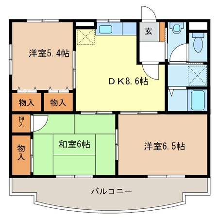 リュミエールの物件間取画像